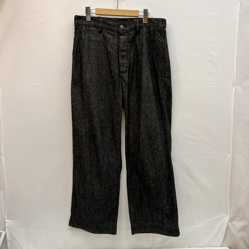 ショット schott パンツ デニム、ジーンズ ジャパンネップ ブラックデニム フィールドパンツ 782-4111007 32インチ 黒 / ブラック / black メンズ USED 古着 中古 50161937