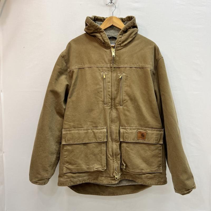 カーハート Carhartt ジャケット、上着 ジャンパー、ブルゾン 10s ダック ワークジャケット ジャクソンコート M 茶 / ブラウン / brown メンズ USED 古着 中古 50161938
