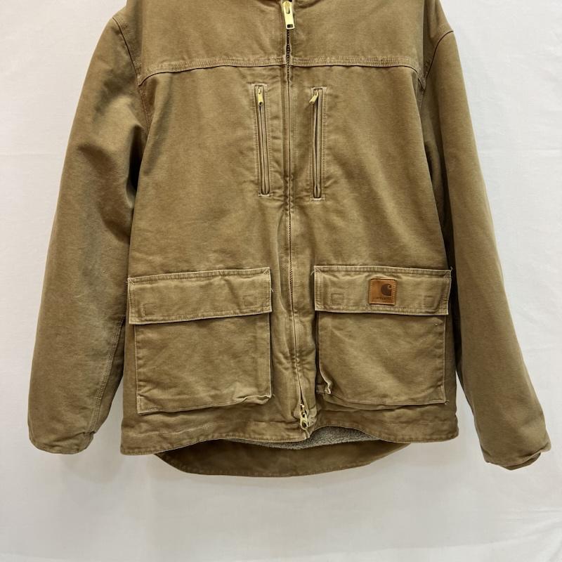カーハート Carhartt ジャケット、上着 ジャンパー、ブルゾン 10s ダック ワークジャケット ジャクソンコート M 茶 / ブラウン / brown メンズ USED 古着 中古 50161938
