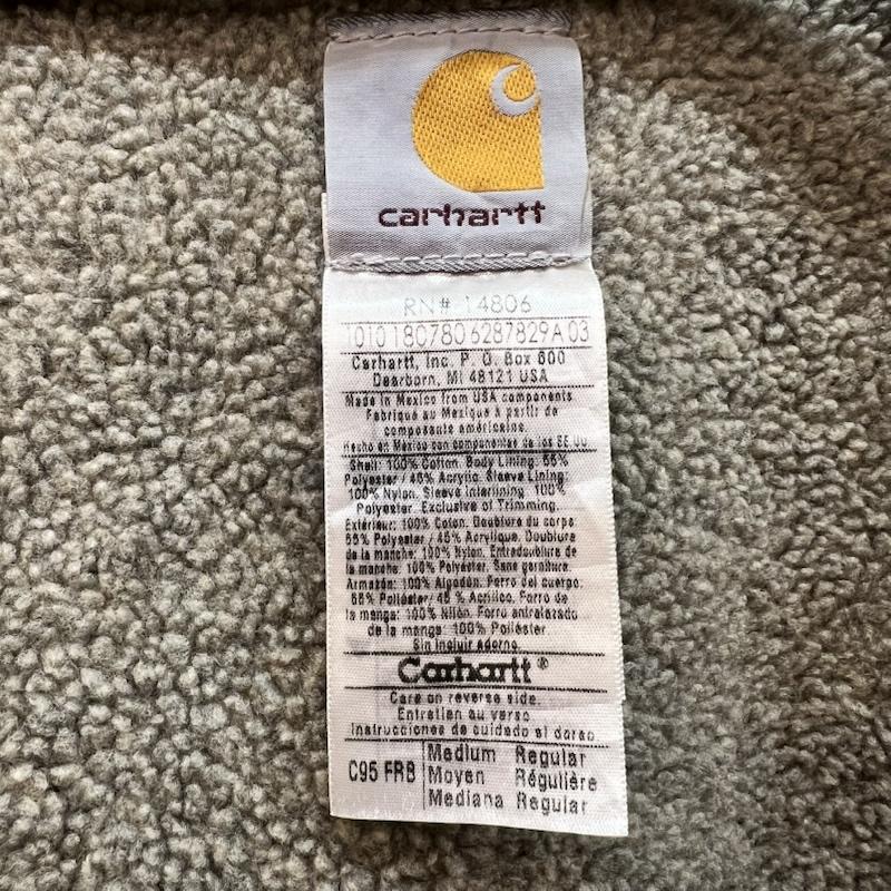 カーハート Carhartt ジャケット、上着 ジャンパー、ブルゾン 10s ダック ワークジャケット ジャクソンコート M 茶 / ブラウン / brown メンズ USED 古着 中古 50161938