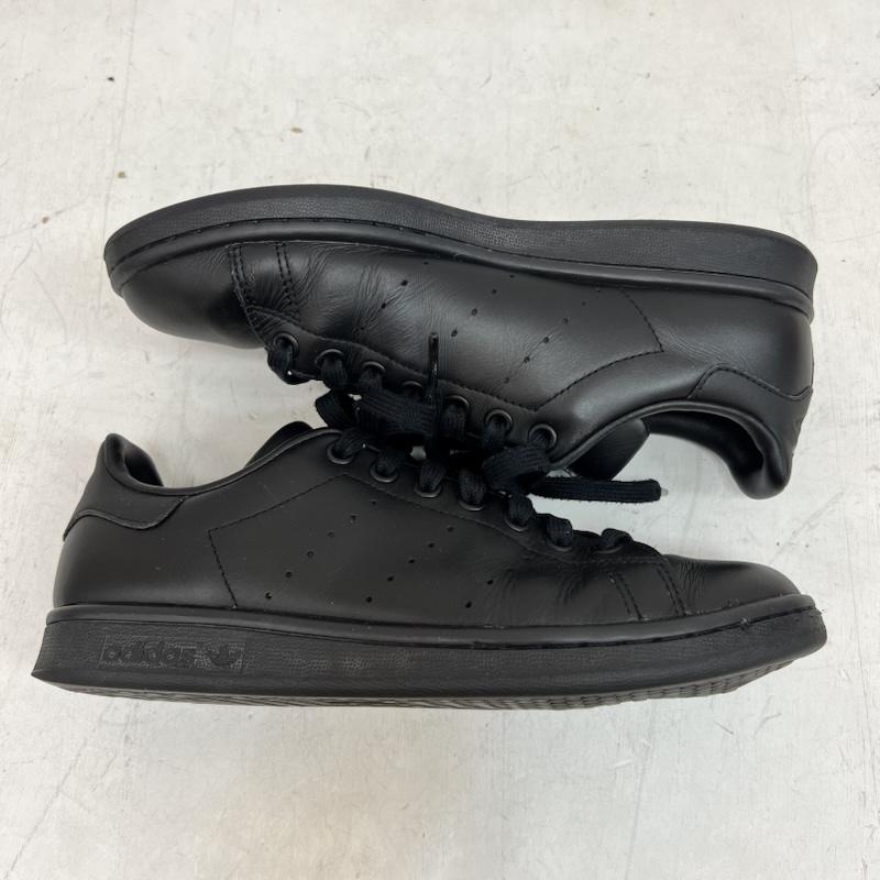 アディダス adidas スニーカー スニーカー スタンスミス オールブラック M20327 24.5cm 黒 / ブラック / black レディース USED 古着 中古 50161942
