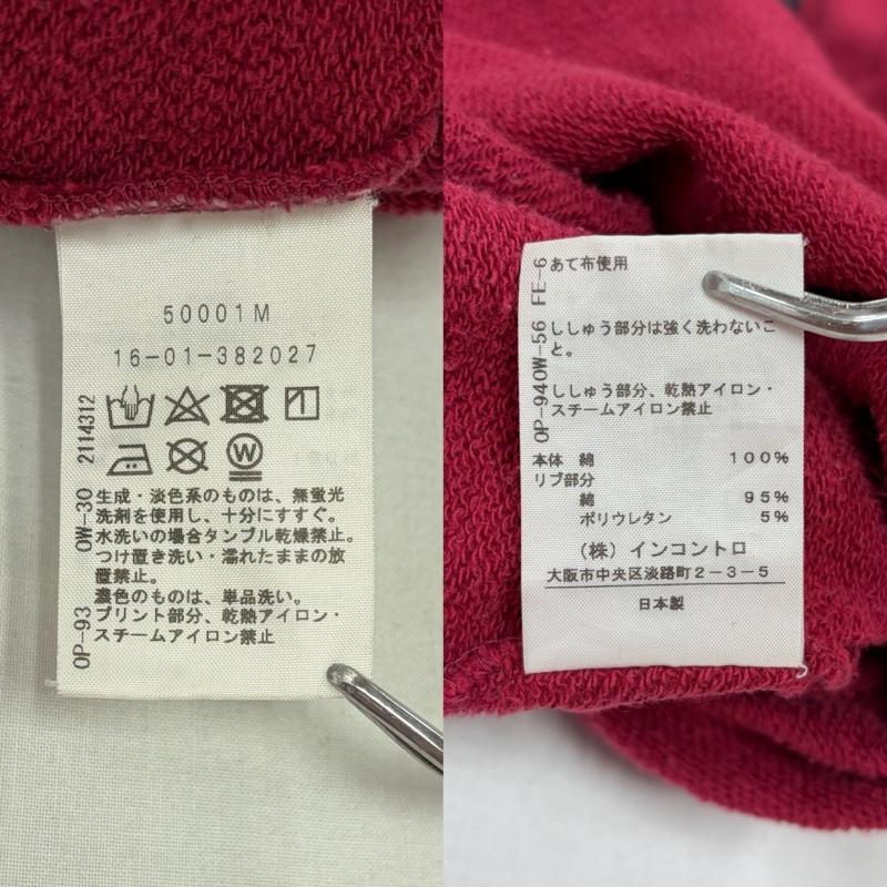 ヴィヴィアン ウエストウッド レッドレーベル Vivienne Westwood red label トレーナー 長袖 クルーネック メタル プリント オーブ 刺繍 スウェット トレーナー 2 プリント X ロゴ、文字 X 刺繍 赤 / レッド / red X ダークグレー / ダークグレー / レディース USED 古着 中古 50161962