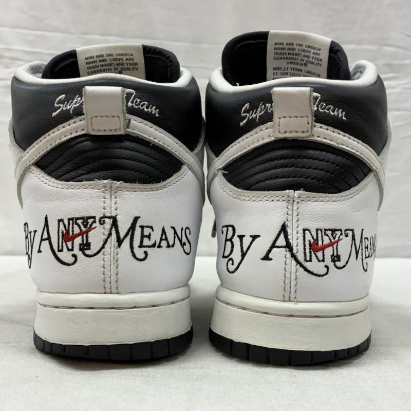 ナイキ NIKE スニーカー スニーカー SUPREME シュプリーム SB DUNK HIGH OG QS BY ANY MEANS ダンク ハイカット スニーカー DN3741-002 26.0cm メンズ USED 古着 中古 50161965