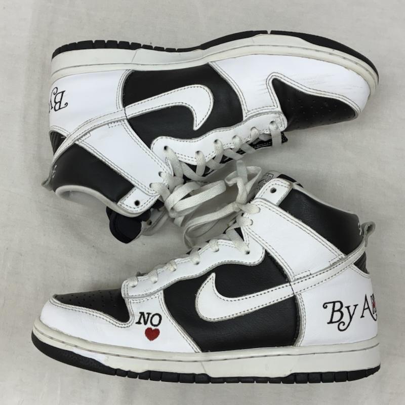 ナイキ NIKE スニーカー スニーカー SUPREME シュプリーム SB DUNK HIGH OG QS BY ANY MEANS ダンク ハイカット スニーカー DN3741-002 26.0cm メンズ USED 古着 中古 50161965