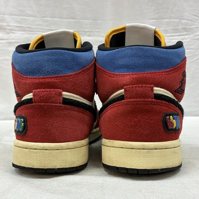 ナイキ NIKE スニーカー スニーカー Blue The Great ブルー・ザ・グレート Air Jordan 1 Mid エアジョーダン スニーカー CU2805-100 25.5cm メンズ USED 古着 中古 50161968