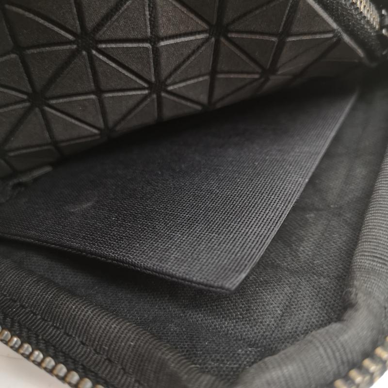 バオバオ イッセイミヤケ BAO BAO ISSEY MIYAKE 財布 コンパクト財布 L字 ファスナー ウォレット - 黒 / ブラック / black メンズ USED 古着 中古 50161977