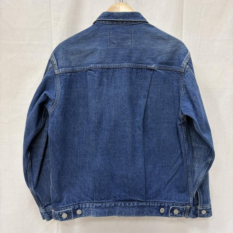 オーディナリーフィッツ Ordinary fits ジャケット、上着 ジャケット、ブレザー 2ndタイプ デニムジャケット Gジャン 36 ライトブルー 36 無地 インディゴ / インディゴ / Indigo メンズ USED 古着 中古 50161987