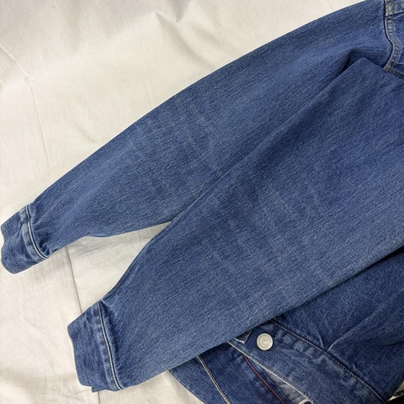 オーディナリーフィッツ Ordinary fits ジャケット、上着 ジャケット、ブレザー 2ndタイプ デニムジャケット Gジャン 36 ライトブルー 36 無地 インディゴ / インディゴ / Indigo メンズ USED 古着 中古 50161987