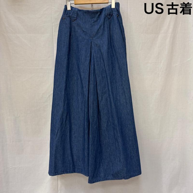 ＵＳフルギ US古着 パンツ デニム、ジーンズ P.S. Rhinestones by panhandle slim デニム ウエスタンパンツ TALONジップ インディゴ SIZE:7 - 無地 インディゴ / インディゴ / Indigo レディース USED 古着 中古 50161990