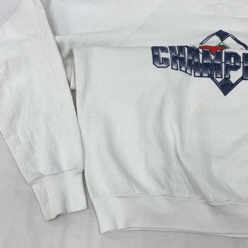 フルーツオブザルーム FRUIT OF THE LOOM トレーナー 長袖 80年代 ビンテージ USA製 MLB TWINS ミネソタツインズ スウェット トレーナー 80s VINTAGE XL 白 / ホワイト / white メンズ USED 古着 中古 50161994