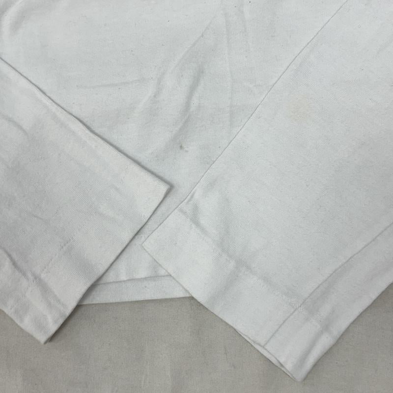 プレイコムデギャルソン PLAY COMME des GARCONS Tシャツ 長袖 ハートロゴ クルーネック 長袖 Tシャツ ロンT M 白 / ホワイト / white メンズ USED 古着 中古 50161995