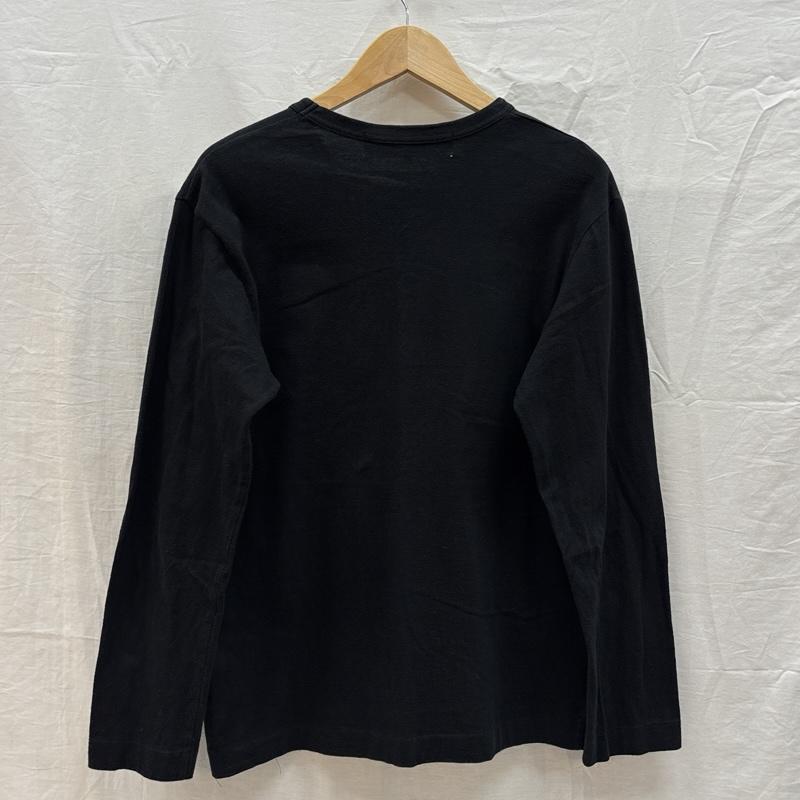 プレイコムデギャルソン PLAY COMME des GARCONS Tシャツ 長袖 ハートロゴ クルーネック 長袖 Tシャツ ロンT M 黒 / ブラック / black メンズ USED 古着 中古 50161996