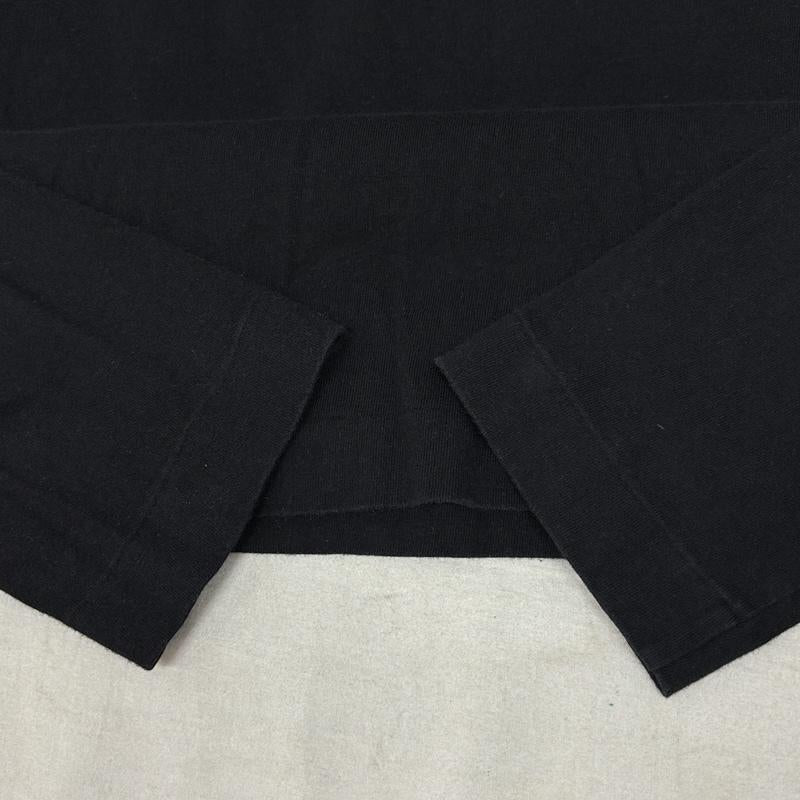 プレイコムデギャルソン PLAY COMME des GARCONS Tシャツ 長袖 ハートロゴ クルーネック 長袖 Tシャツ ロンT M 黒 / ブラック / black メンズ USED 古着 中古 50161996