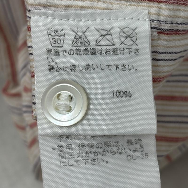 ファイナルホーム FINALHOME シャツ、ブラウス 半袖 ストライプ柄 ミニカラー 半袖 シャツ FH71FJ180 M ストライプ メンズ USED 古着 中古 50161998