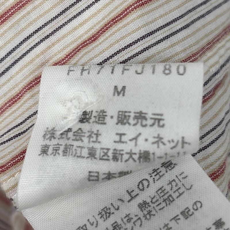 ファイナルホーム FINALHOME シャツ、ブラウス 半袖 ストライプ柄 ミニカラー 半袖 シャツ FH71FJ180 M ストライプ メンズ USED 古着 中古 50161998