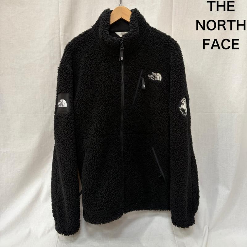 ザノースフェイス THE NORTH FACE ジャケット、上着 ジャンパー、ブルゾン NJ4FM50L WHITE LABEL RIMO FLEECE JACKET black L L ロゴ、文字 黒 / ブラック / black メンズ USED 古着 中古 50162001