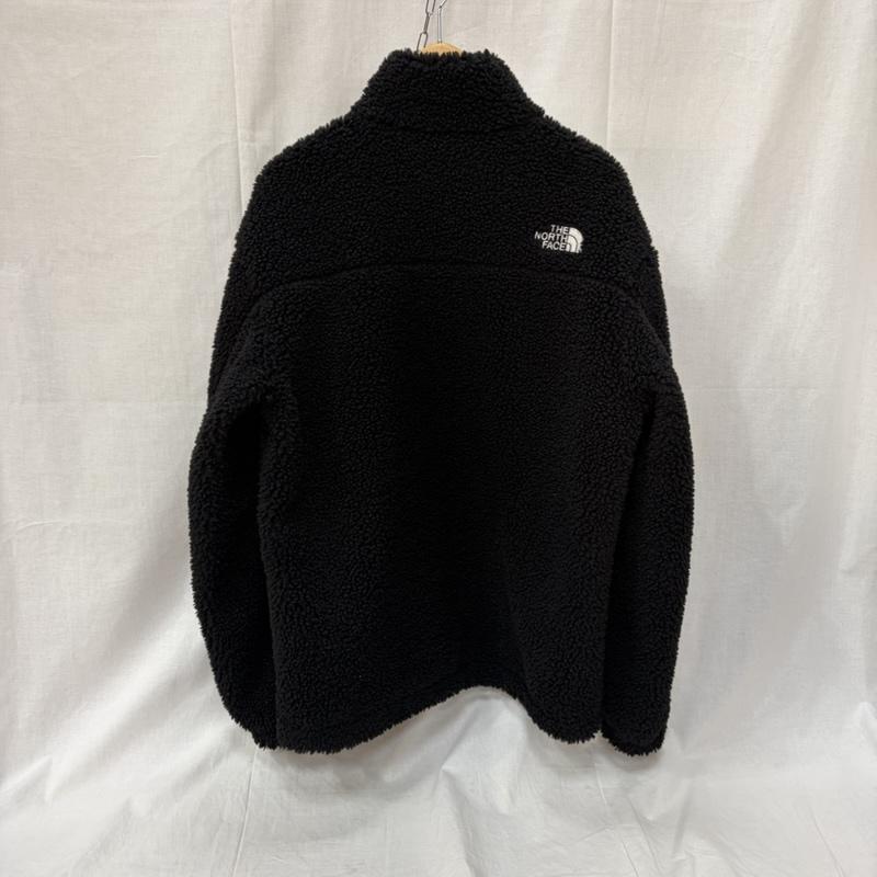 ザノースフェイス THE NORTH FACE ジャケット、上着 ジャンパー、ブルゾン NJ4FM50L WHITE LABEL RIMO FLEECE JACKET black L L ロゴ、文字 黒 / ブラック / black メンズ USED 古着 中古 50162001