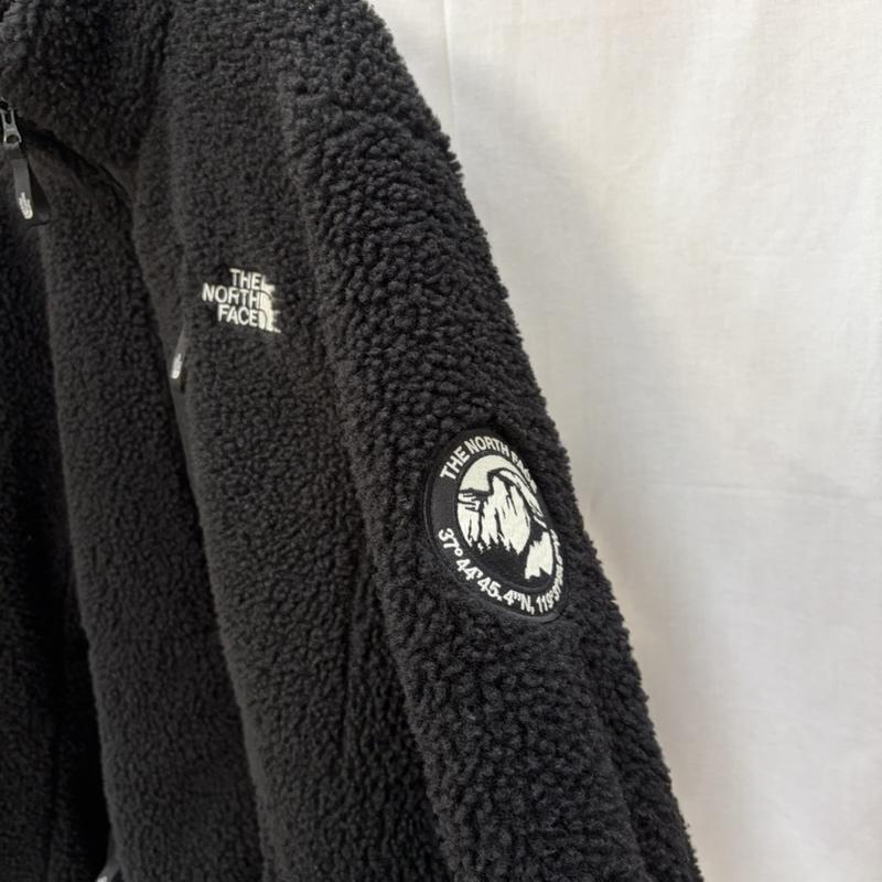 ザノースフェイス THE NORTH FACE ジャケット、上着 ジャンパー、ブルゾン NJ4FM50L WHITE LABEL RIMO FLEECE JACKET black L L ロゴ、文字 黒 / ブラック / black メンズ USED 古着 中古 50162001