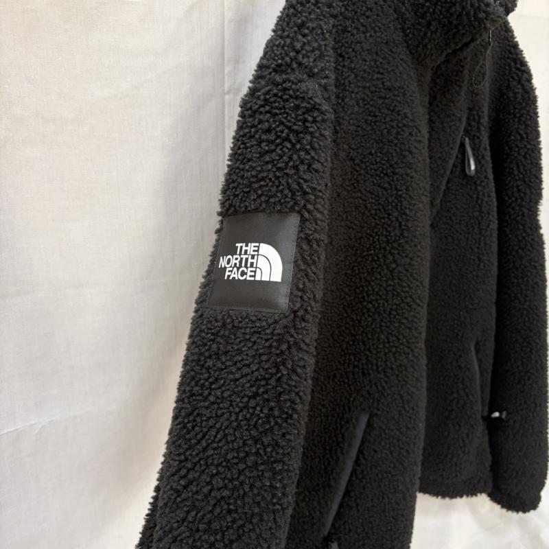 ザノースフェイス THE NORTH FACE ジャケット、上着 ジャンパー、ブルゾン NJ4FM50L WHITE LABEL RIMO FLEECE JACKET black L L ロゴ、文字 黒 / ブラック / black メンズ USED 古着 中古 50162001