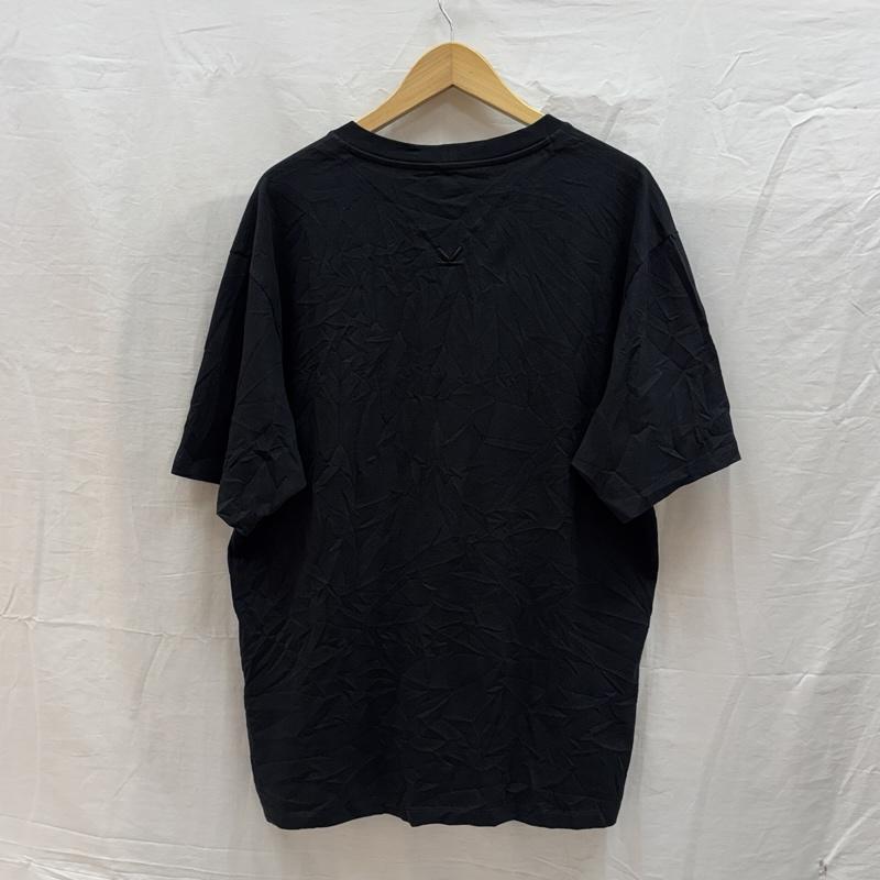 ケンゾー KENZO Tシャツ 半袖 ロゴ プリント クルーネック 半袖 Tシャツ F755TS0914SG XXL 黒 / ブラック / black メンズ USED 古着 中古 50162004