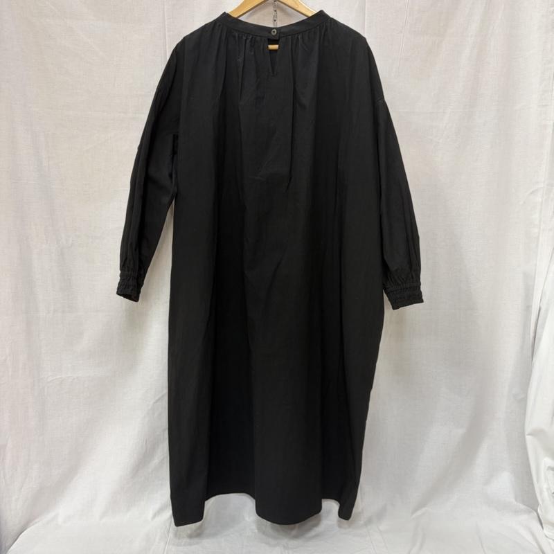 ヤラ YARRA ワンピース ロングスカート YR-205-079BL コットンダンプ 前後2wayワンピース black FREE FREE 無地 黒 / ブラック / black レディース USED 古着 中古 50162010