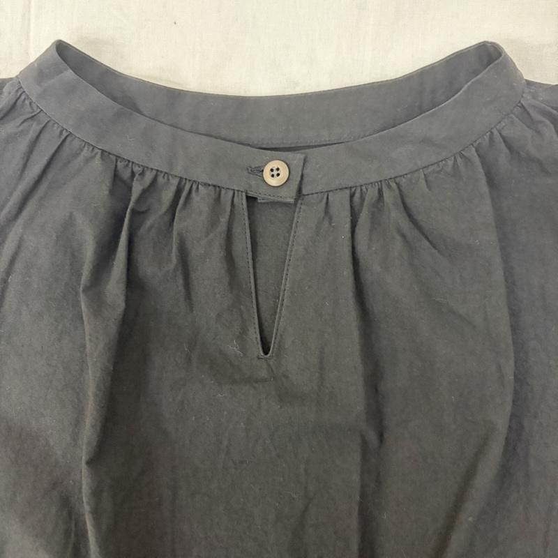 ヤラ YARRA ワンピース ロングスカート YR-205-079BL コットンダンプ 前後2wayワンピース black FREE FREE 無地 黒 / ブラック / black レディース USED 古着 中古 50162010