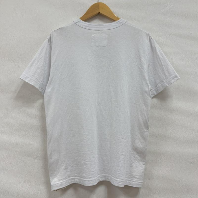 サカイ Sacai Tシャツ 半袖 Carhartt コラボ 24-0725S 半袖 サイドジップ Tシャツ ポケット 1 ワンポイント X ロゴ、文字 X 刺繍 白 / ホワイト / white X 黒 / ブラック / black X 金 / ゴールド / gold color メンズ USED 古着 中古 50162028