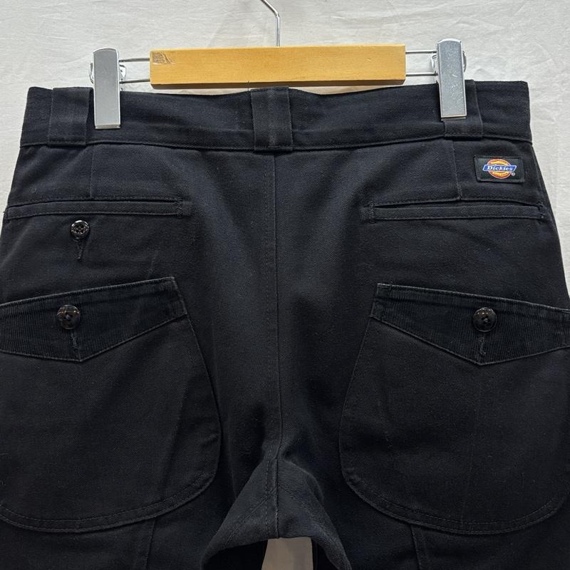 アイジュンヤワタナベマンコムデギャルソン eye JUNYAWATANABE MAN COMME des GARCONS パンツ ショートパンツ WD-P901 AD2009 ディッキーズ 裾レザー切替し 七分丈 ワーク パンツ XS 黒 / ブラック / black メンズ USED 古着 中古 50162030