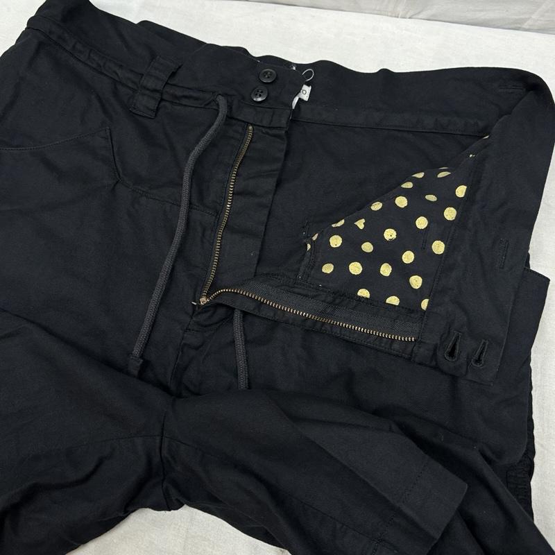 ツモリチサト TSUMORI CHISATO パンツ ショートパンツ ビッグポケット ハーフ ショート パンツ TC11FF612 2 黒 / ブラック / black メンズ USED 古着 中古 50162031