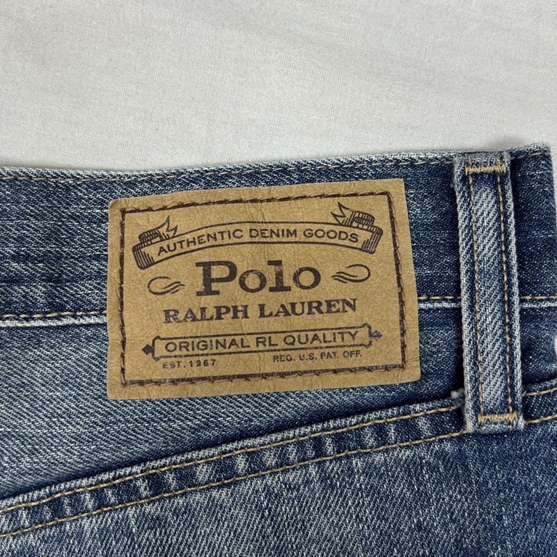 ポロラルフローレン POLO RALPH LAUREN パンツ ショートパンツ バンダナ切替し デニム ショート ホット パンツ - レディース USED 古着 中古 50162032