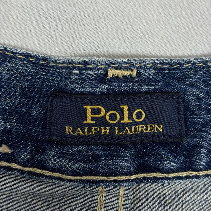 ポロラルフローレン POLO RALPH LAUREN パンツ ショートパンツ バンダナ切替し デニム ショート ホット パンツ - レディース USED 古着 中古 50162032