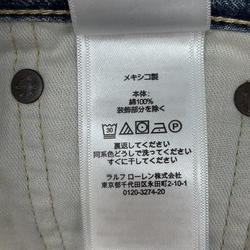 ポロラルフローレン POLO RALPH LAUREN パンツ ショートパンツ バンダナ切替し デニム ショート ホット パンツ - レディース USED 古着 中古 50162032