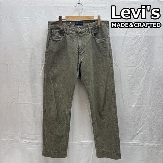 リーバイス Levi s ボトムス ボトムス MADE＆CRAFTED A0298-0001 ストレート カラーデニム パンツ 33インチ メンズ USED 古着 中古 50162035