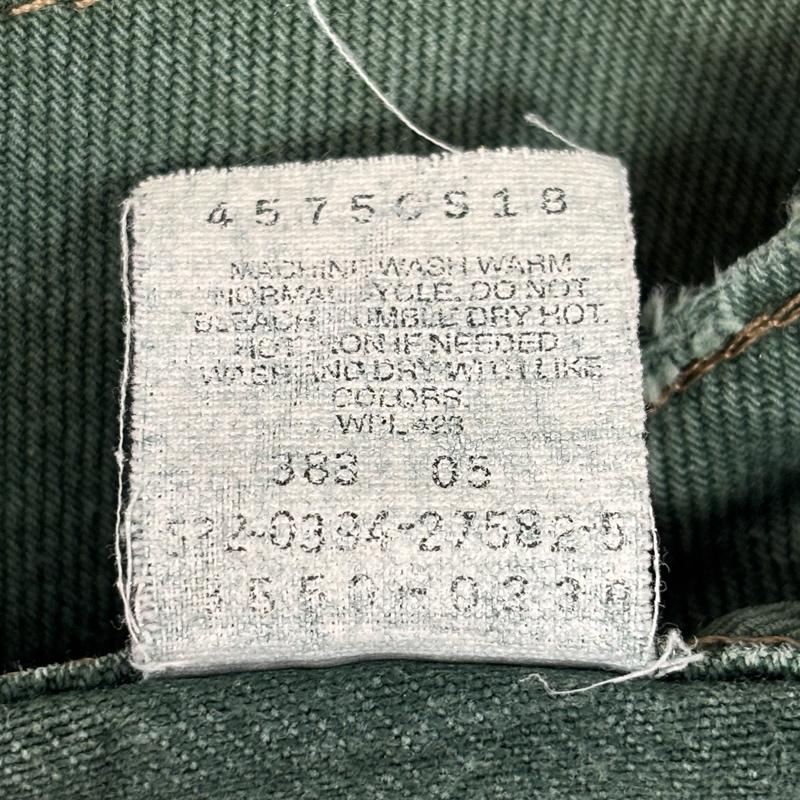 リーバイス Levi s ボトムス ボトムス 90年代 ビンテージ 550 ボタン裏532 カラーデニム ストレート パンツ 90s VINTAGE - 緑 / グリーン / green メンズ USED 古着 中古 50162037