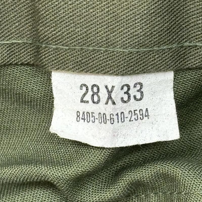 ヴィンテージ VINTAGE ボトムス ボトムス POK MFRS INC 80年代 ビンテージ ミリタリー ユーティリティ パンツ 80s 28インチ メンズ USED 古着 中古 50162039