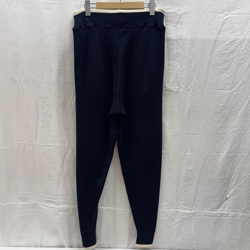 ハバーザック HAVERSACK ボトムス ボトムス 461927 ウール ニット ジョガー パンツ L 紺 / ネイビー / navy メンズ USED 古着 中古 50162040