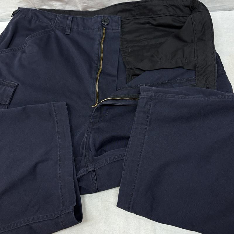 リーバイス Levi s ボトムス ボトムス A9132-0002 SKATE ルーズ シルエット ミリタリー カーゴ パンツ 36インチ 紺 / ネイビー / navy メンズ USED 古着 中古 50162041