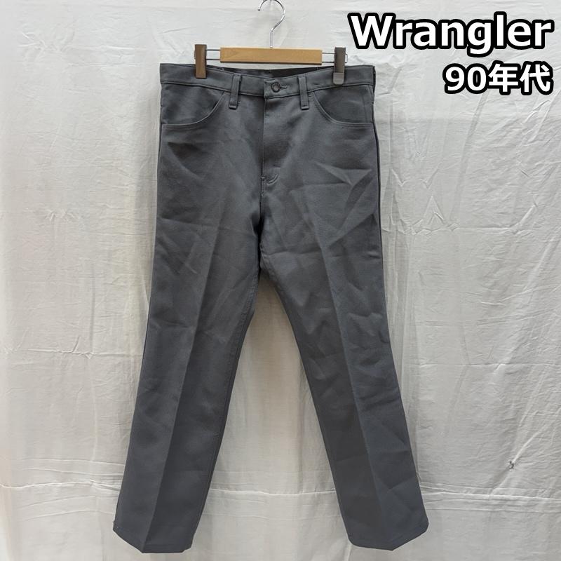 ラングラー Wrangler ボトムス ボトムス 90年代 ビンテージ USA製 82GY ランチャー ドレス パンツ フレア 90s VINTAGE 34インチ 灰 / グレー / gray メンズ USED 古着 中古 50162042