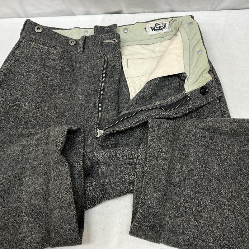 ウールリッチ WOOLRICH ボトムス ボトムス 70-80年代 ビンテージ TALON ウール テーパード トラウザーパンツ 70s 80s VINTAGE - メンズ USED 古着 中古 50162043