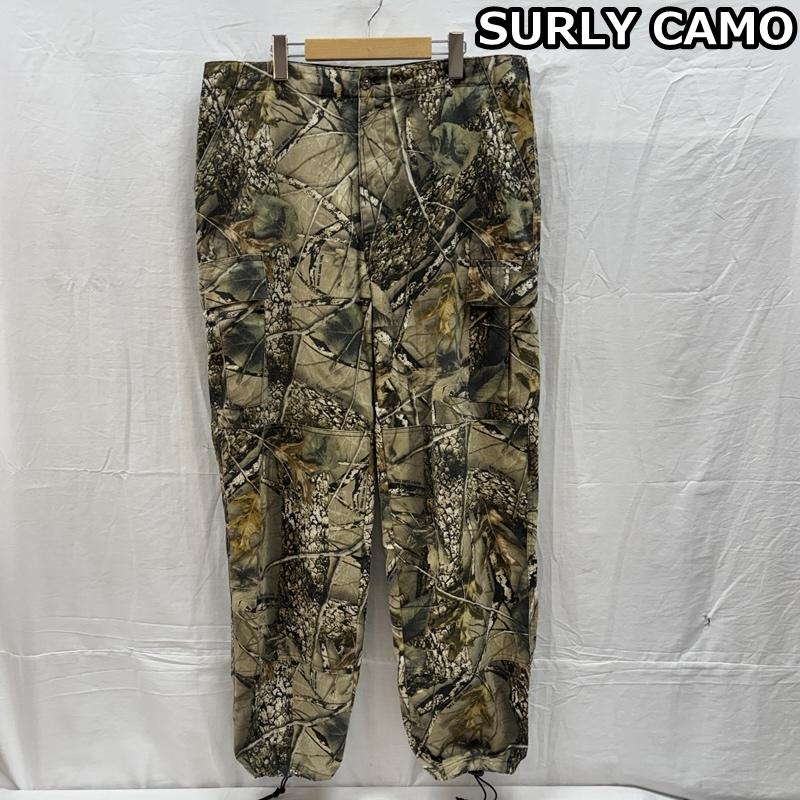古着 USED ボトムス ボトムス SURLY CAMO サーリーカモ リアルツリー迷彩 ミリタリー カーゴ パンツ BC454-409 M メンズ USED 古着 中古 50162044