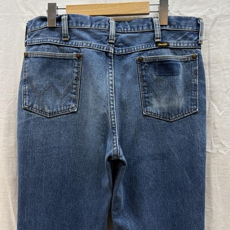 ラングラー Wrangler パンツ デニム、ジーンズ 90年代 ビンテージ USA製 936PWD デニム ストレート パンツ 90s VINTAGE 34インチ メンズ USED 古着 中古 50162046