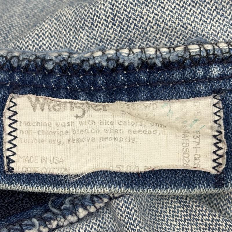 ラングラー Wrangler パンツ デニム、ジーンズ 90年代 ビンテージ USA製 936PWD デニム ストレート パンツ 90s VINTAGE 34インチ メンズ USED 古着 中古 50162046
