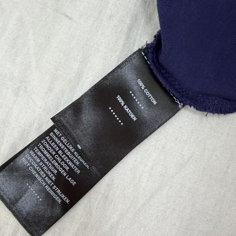 ハーレーダビッドソン Harley-Davidson Tシャツ 七分袖 イーグルプリントロゴラグラン blue×navy M M プリント 青 / ブルー / blue X 紺 / ネイビー / navy メンズ USED 古着 中古 50162055
