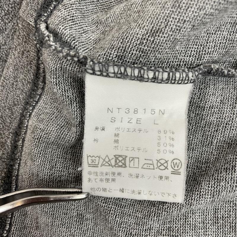 Tシャツ 半袖 ビッグ ロゴ 胸 ポケット Tシャツ L 無地 X ロゴ、文字 灰 / グレー / gray メンズ USED 古着 中古 50162066