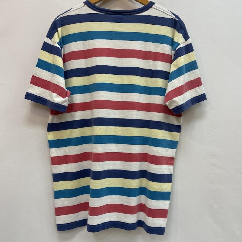 ザノースフェイス THE NORTH FACE Tシャツ 半袖 マルチボーダー Tシャツ マリンルック LL ボーダー柄 マルチカラー / マルチカラー / multicolor メンズ USED 古着 中古 50162069
