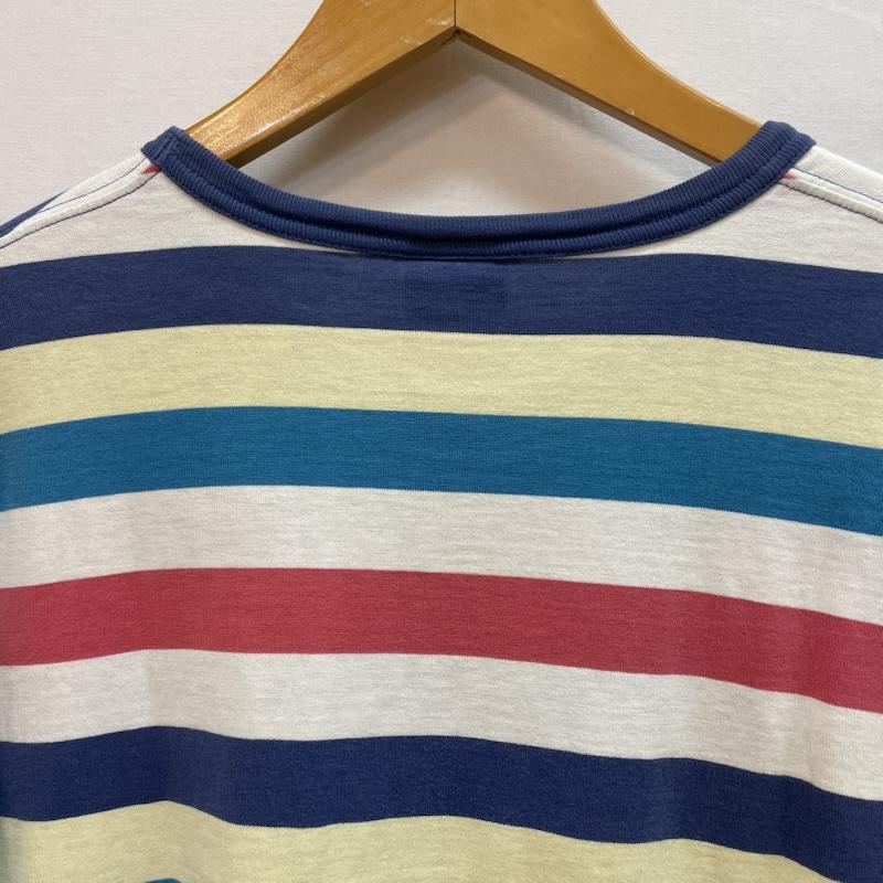 ザノースフェイス THE NORTH FACE Tシャツ 半袖 マルチボーダー Tシャツ マリンルック LL ボーダー柄 マルチカラー / マルチカラー / multicolor メンズ USED 古着 中古 50162069