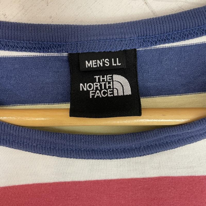 ザノースフェイス THE NORTH FACE Tシャツ 半袖 マルチボーダー Tシャツ マリンルック LL ボーダー柄 マルチカラー / マルチカラー / multicolor メンズ USED 古着 中古 50162069
