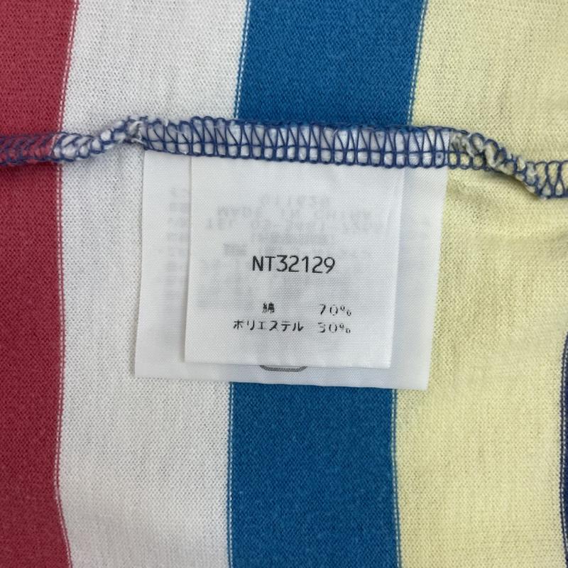 ザノースフェイス THE NORTH FACE Tシャツ 半袖 マルチボーダー Tシャツ マリンルック LL ボーダー柄 マルチカラー / マルチカラー / multicolor メンズ USED 古着 中古 50162069