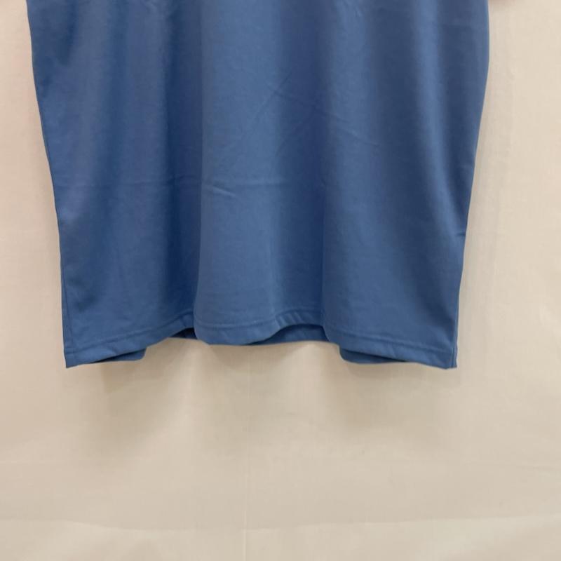 ザノースフェイス THE NORTH FACE Tシャツ 半袖 ワンポイント 胸元 プリント ロゴ XL 無地 X ロゴ、文字 X プリント 青 / ブルー / blue メンズ USED 古着 中古 50162071