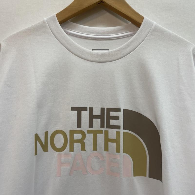 ザノースフェイス THE NORTH FACE Tシャツ 半袖 フロント ビッグ ブランド ロゴ Tシャツ 背面 ワンポイント ロゴ XL 無地 X ロゴ、文字 X プリント 白 / ホワイト / white メンズ USED 古着 中古 50162075